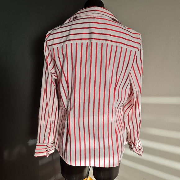 MARKS AND SPENCER striped long sleeve shirt 18 - Picture 5 of 8